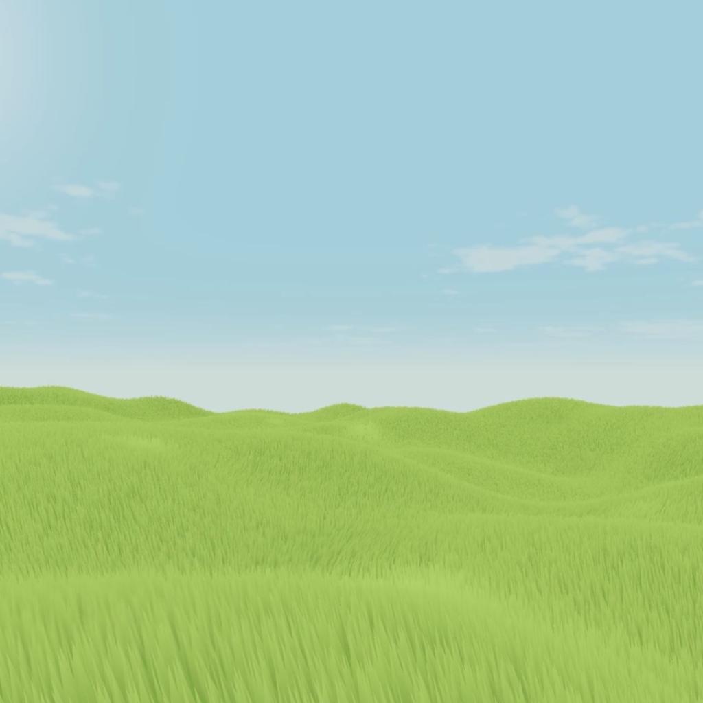 A screenshot of the grass